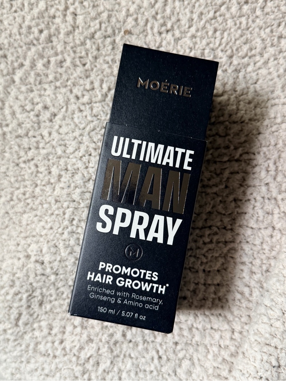Moerie Ultimate Man Spray - Black NEW